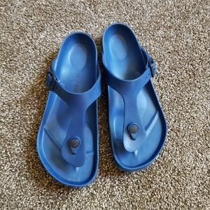 Blue Birkenstocks- Gizah Essentials
